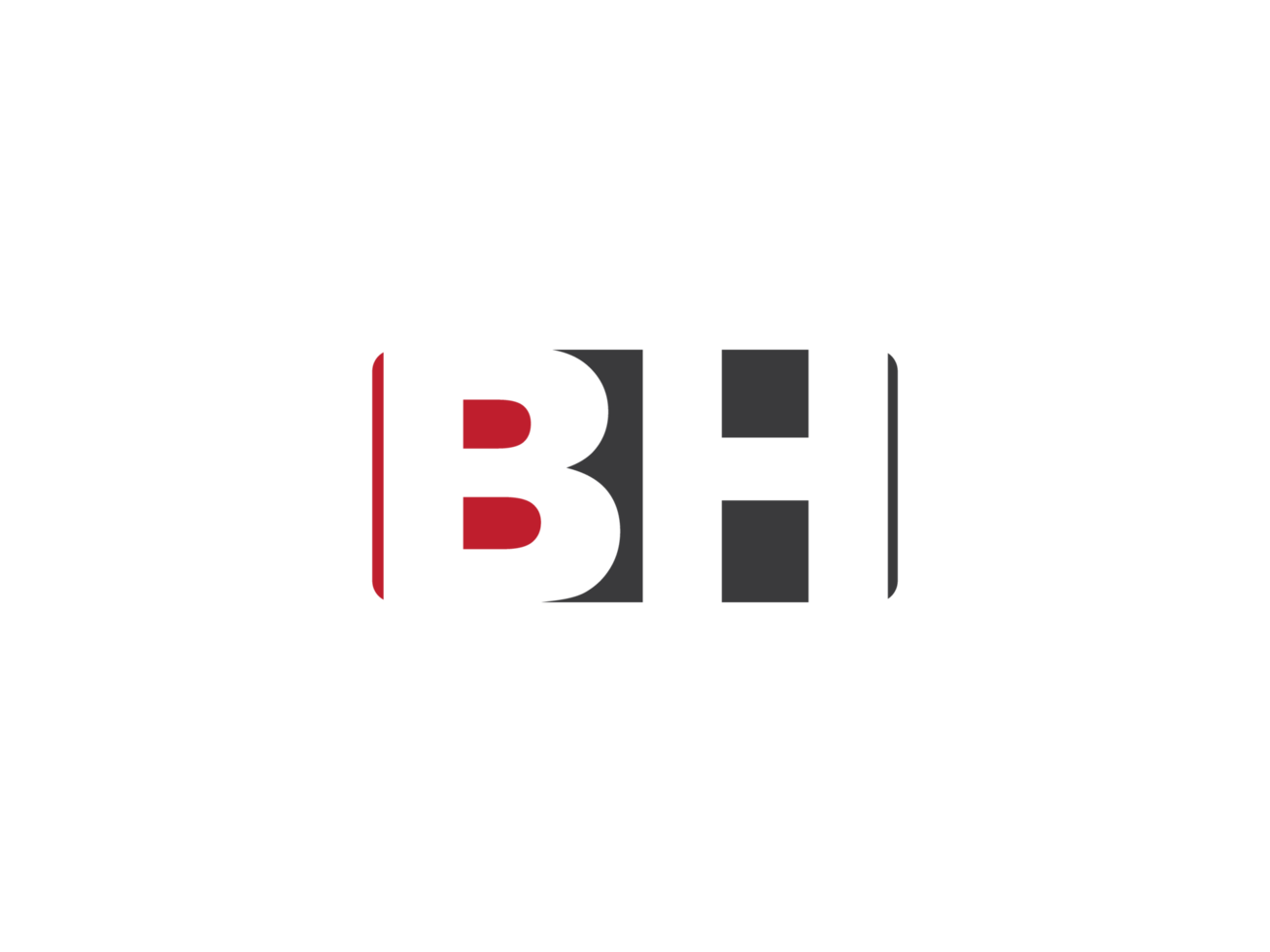 Square Shape Bh Png Letter Logo Icon, Initial Png BH Logo Vector