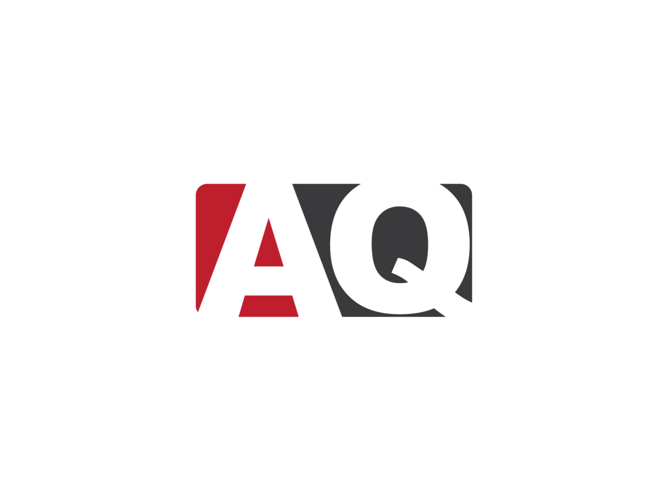 Initial Square Shape Aq Png Logo Icon, Unique AQ Logo Letter Vector