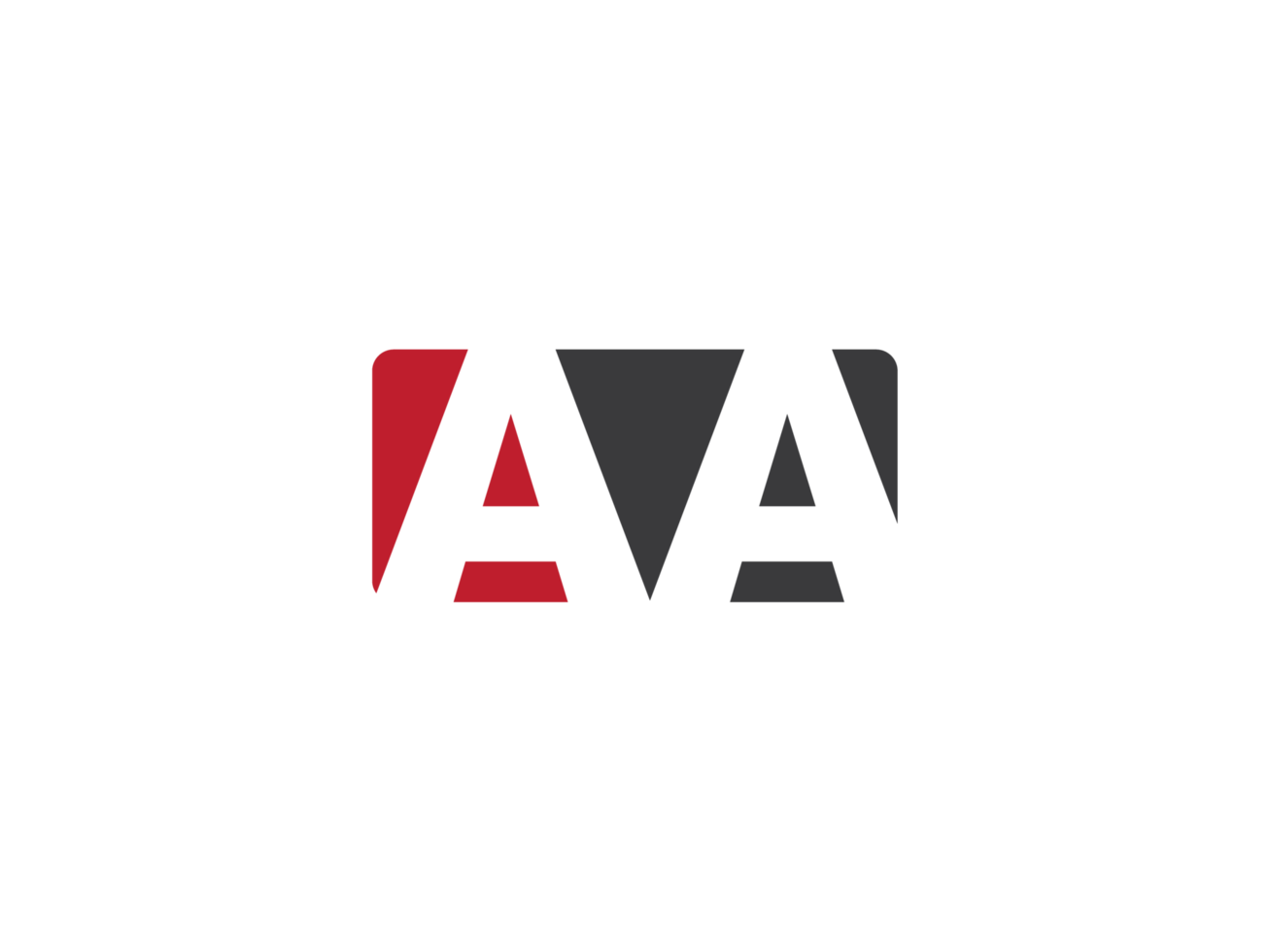 Initial Square Shape AA Png Logo Icon, Unique Aa Logo Letter Vector