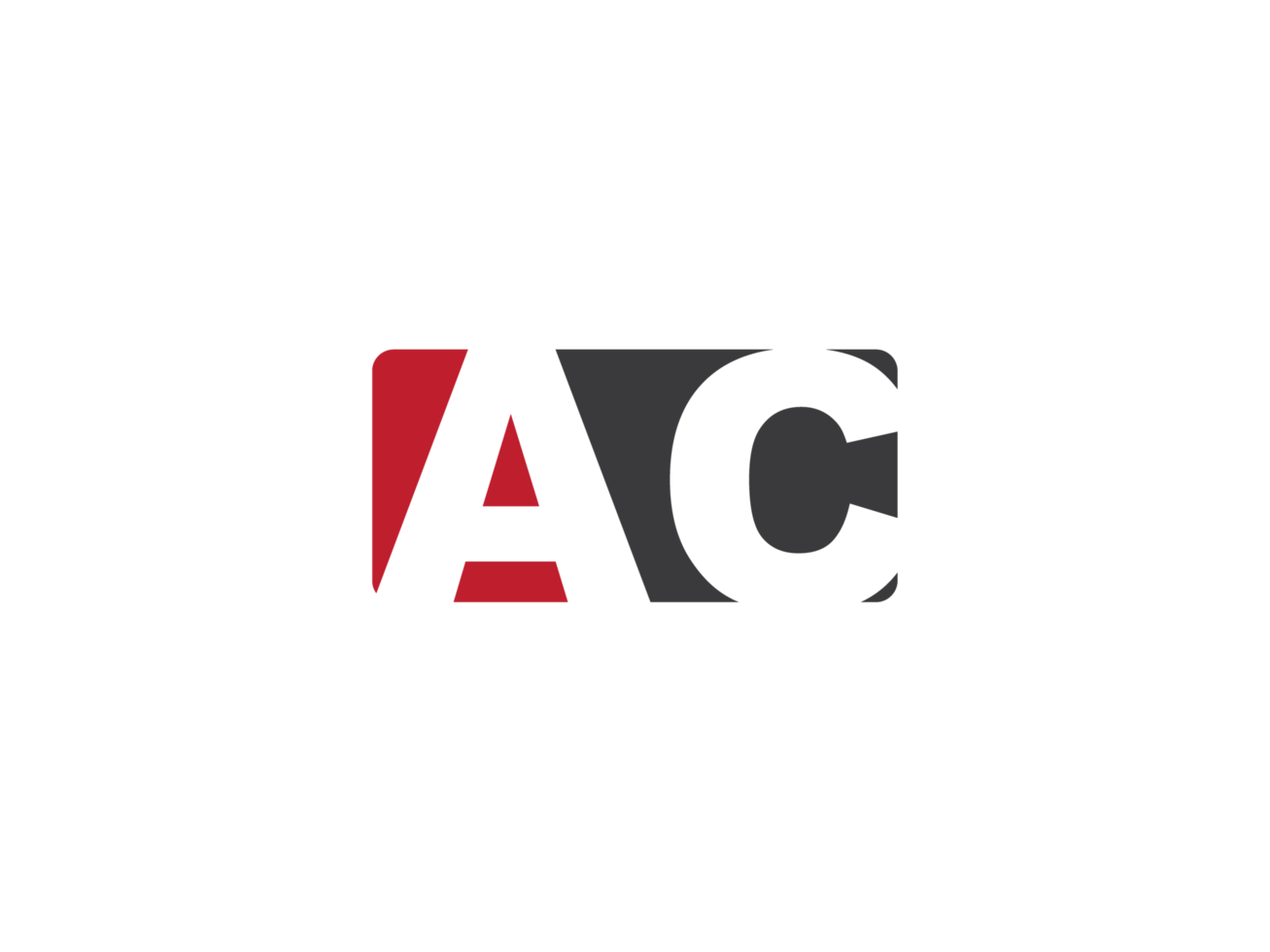 Initial Square Png Shape Ac Png Logo Icon, Unique AC Logo Letter Vector