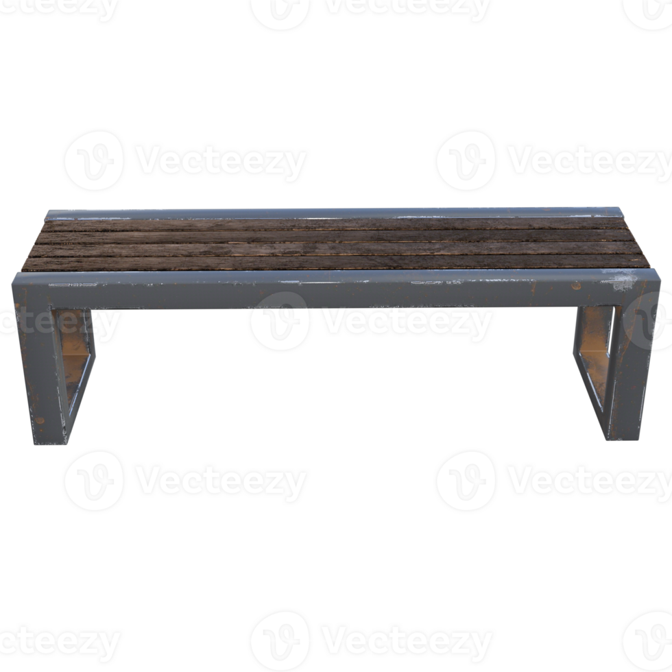 park-bench-isolated-3d-27140312-png