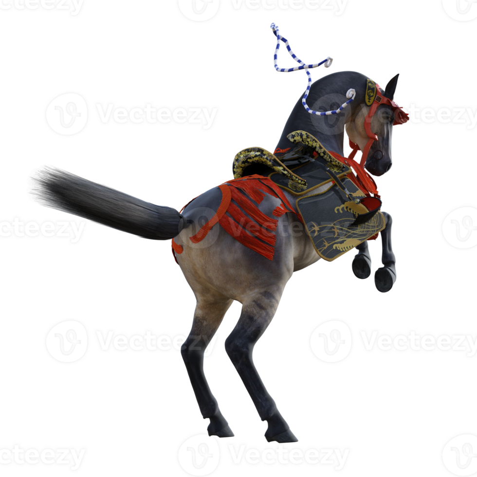 Hosse animal isolated 3d png