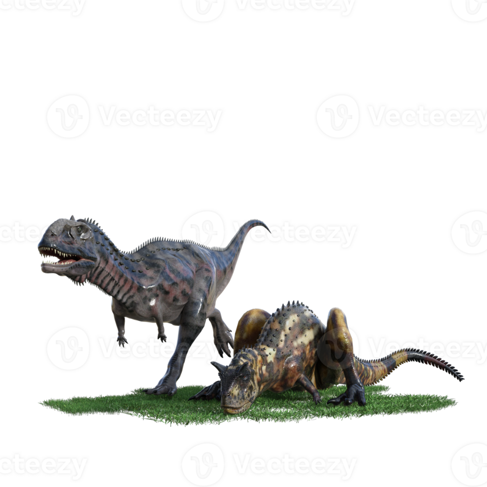 Dinosaur isolated 3d png
