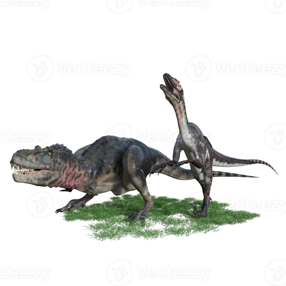 Dinosaur isolated 3d png
