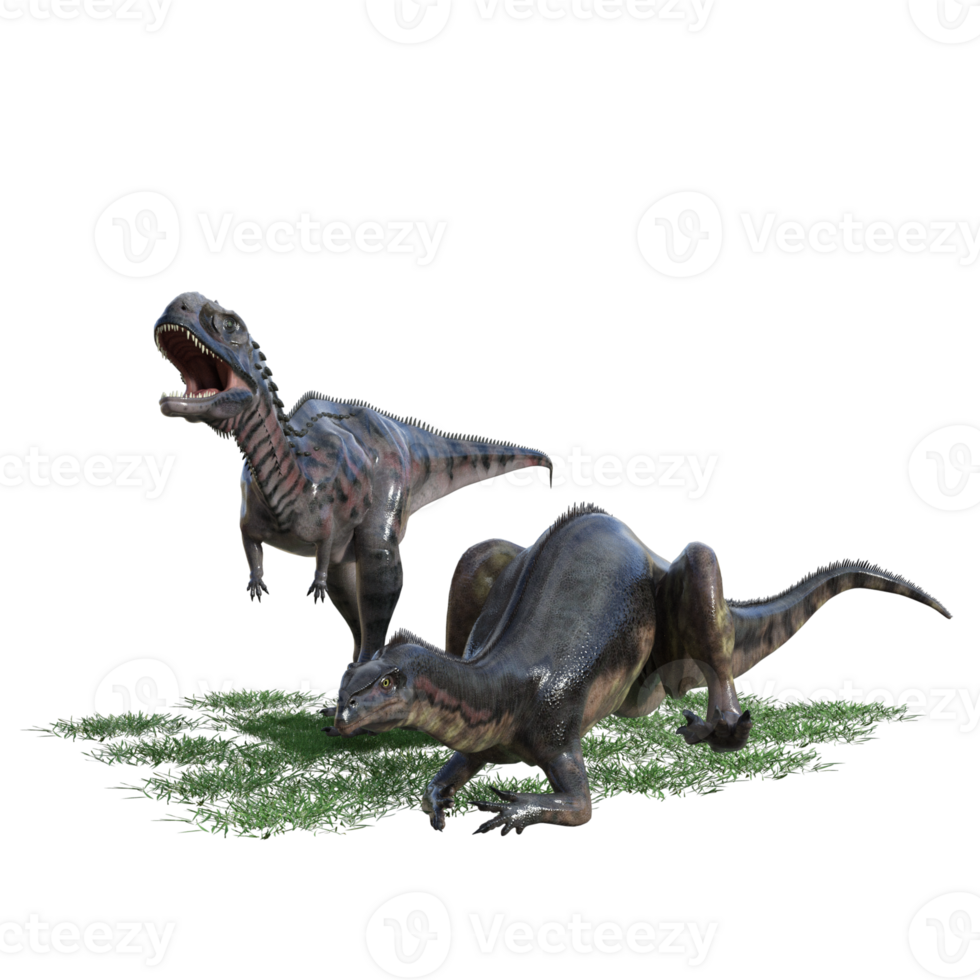 Dinosaur isolated 3d png