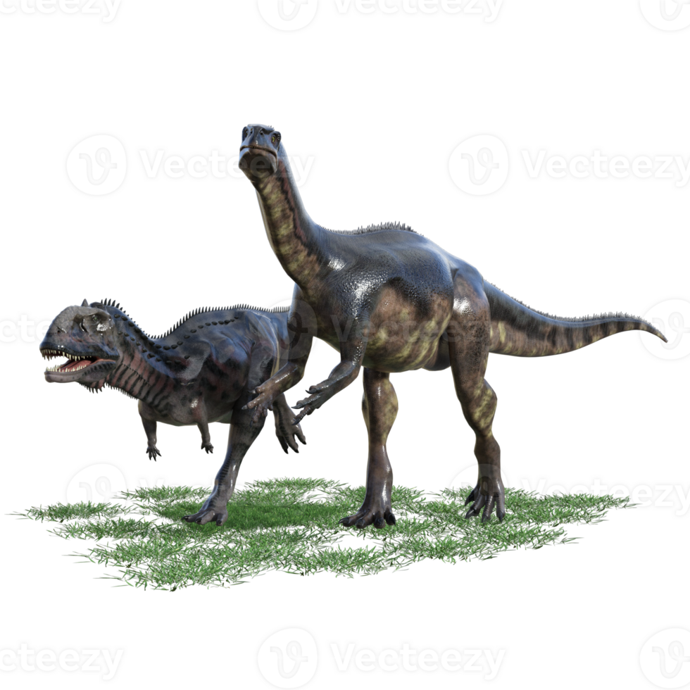 Dinosaur isolated 3d png