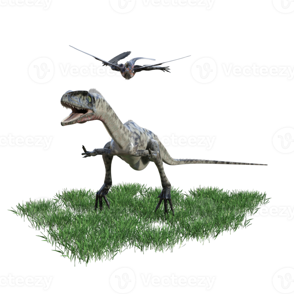 Dinosaur isolated 3d png