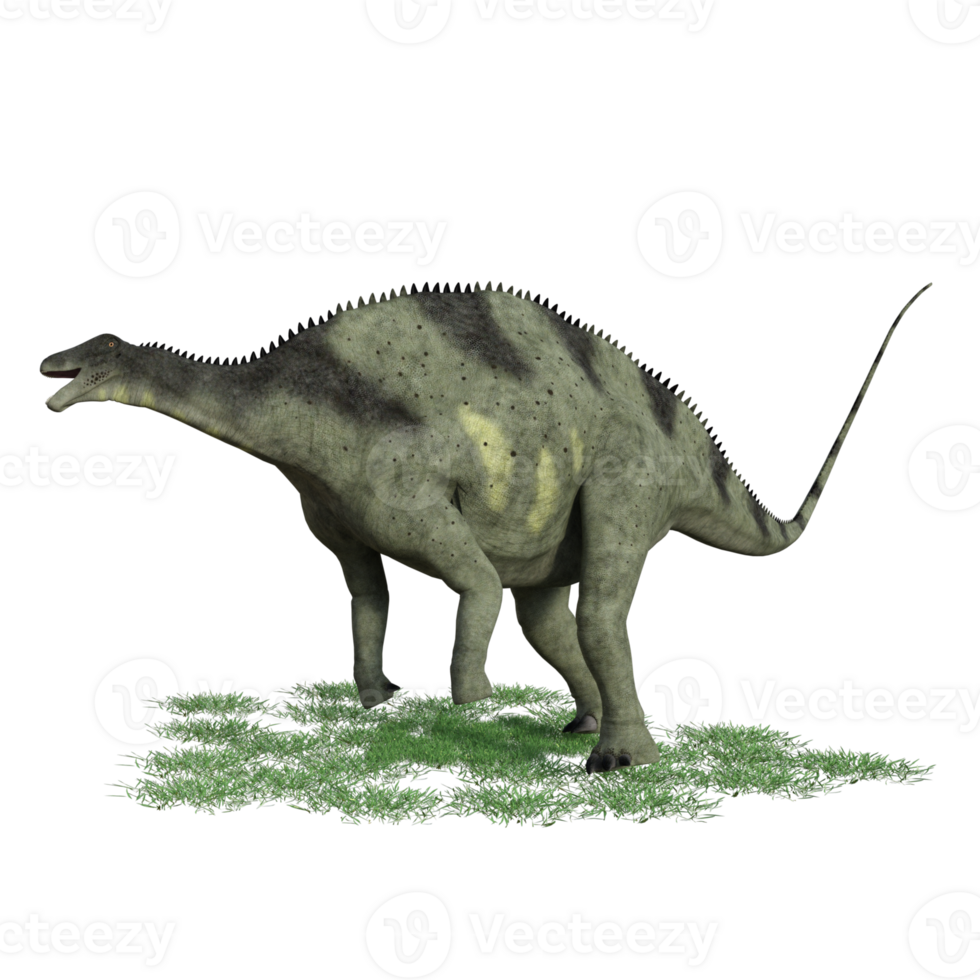 Dinosaur isolated 3d png