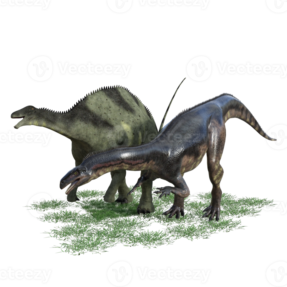 Dinosaur isolated 3d png