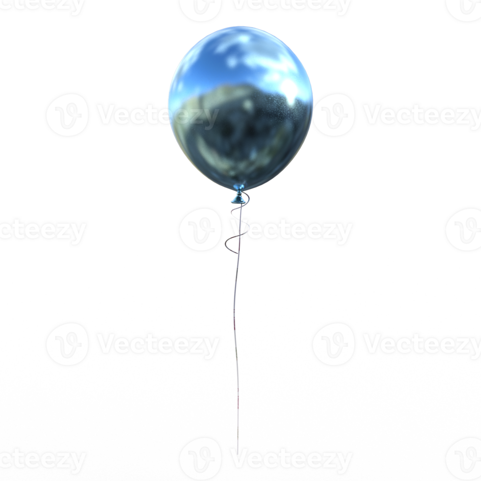 balloon isolated 3d png