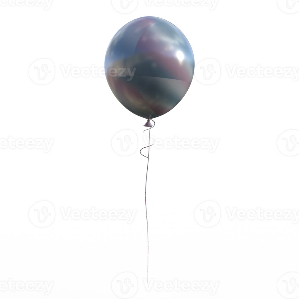 balloon isolated 3d png