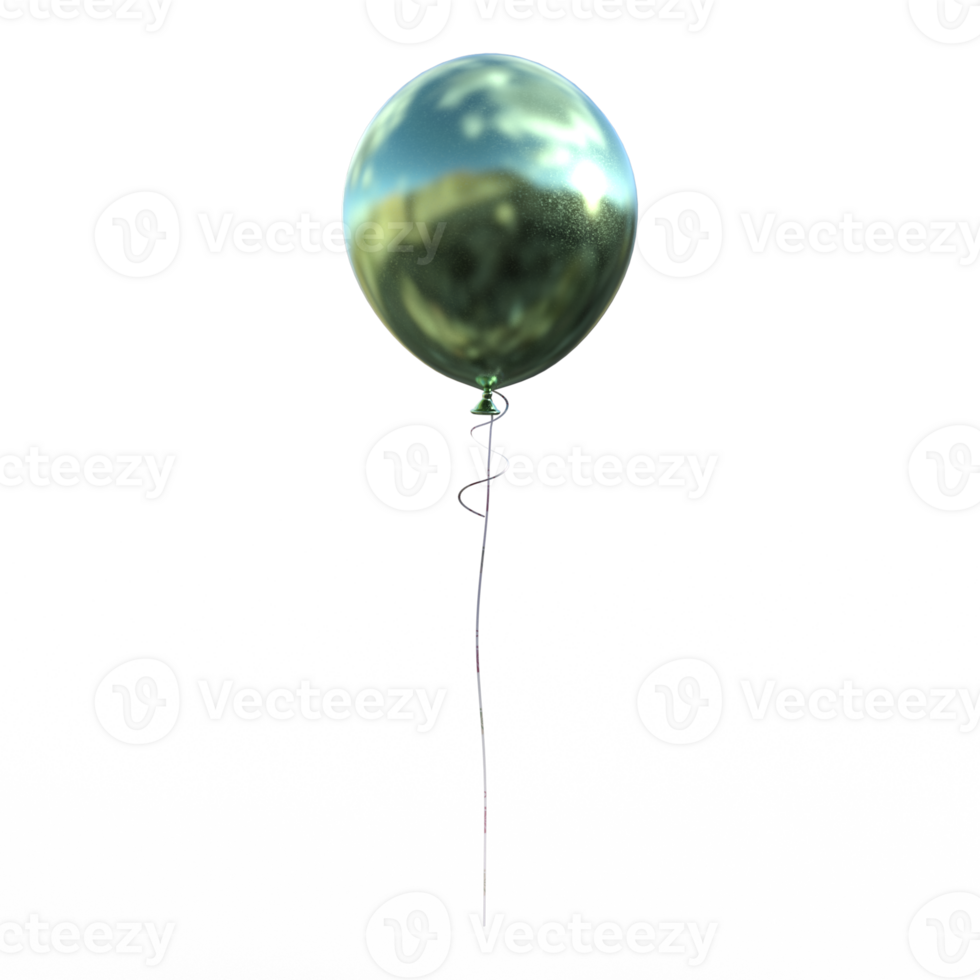 balloon isolated 3d png
