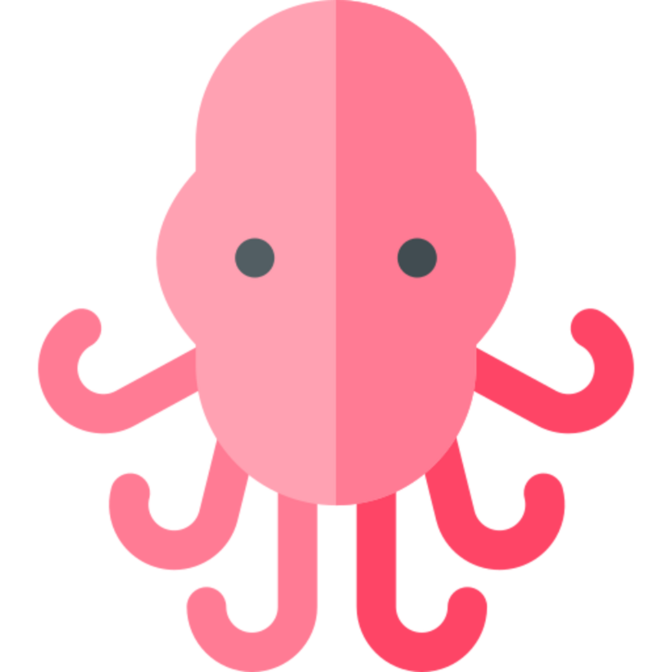 squid illustration design png