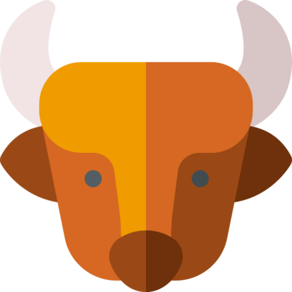 buffalo illustration design png