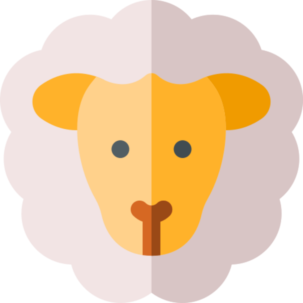 sheep illustration design png