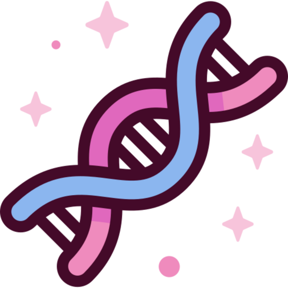 DNA Illustration Design png