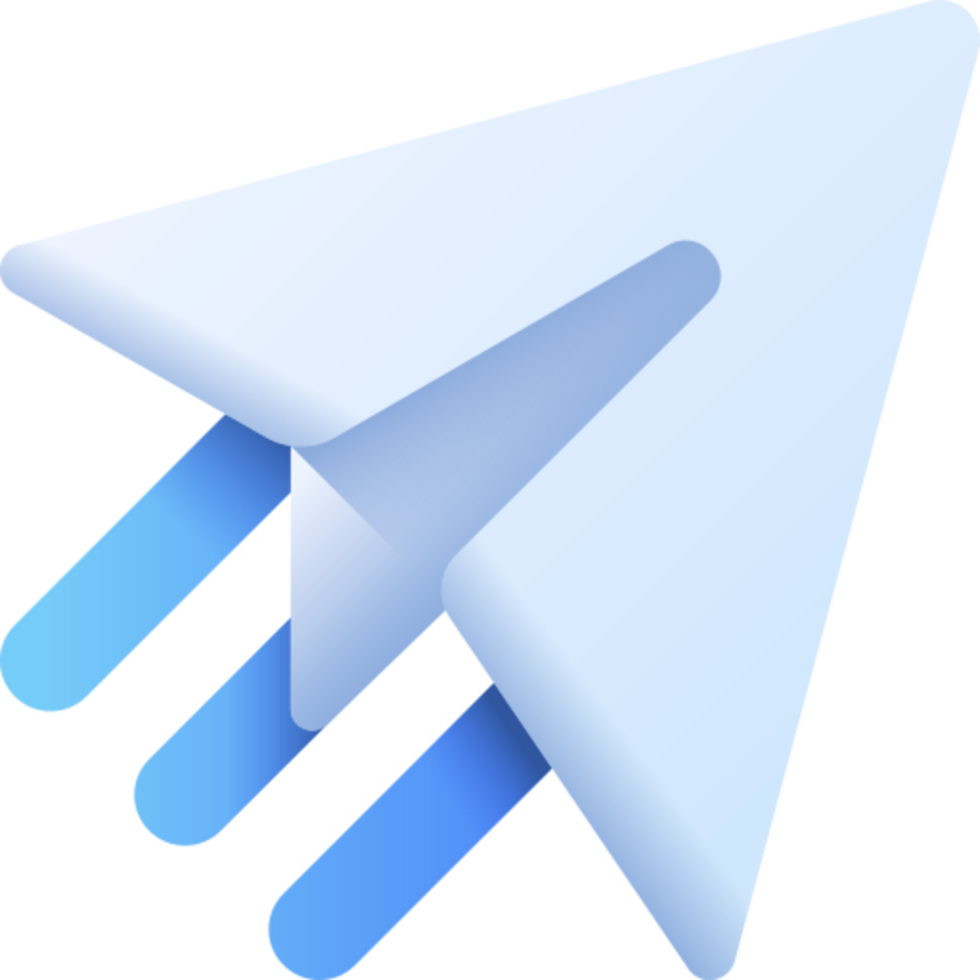 Telegramm Symbol Design png