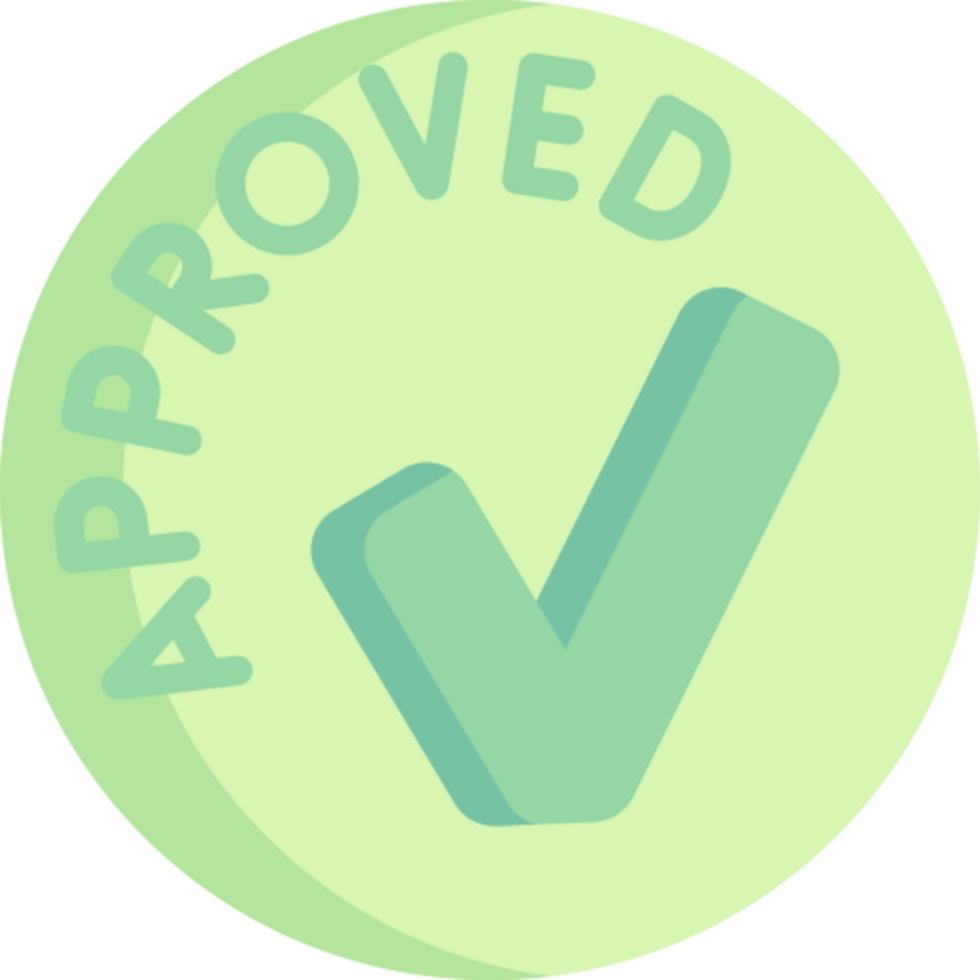 approved icon design png
