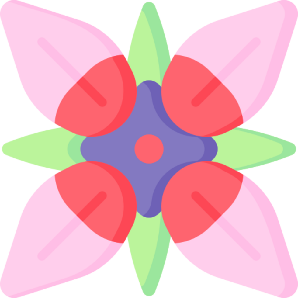 flower illustration design png