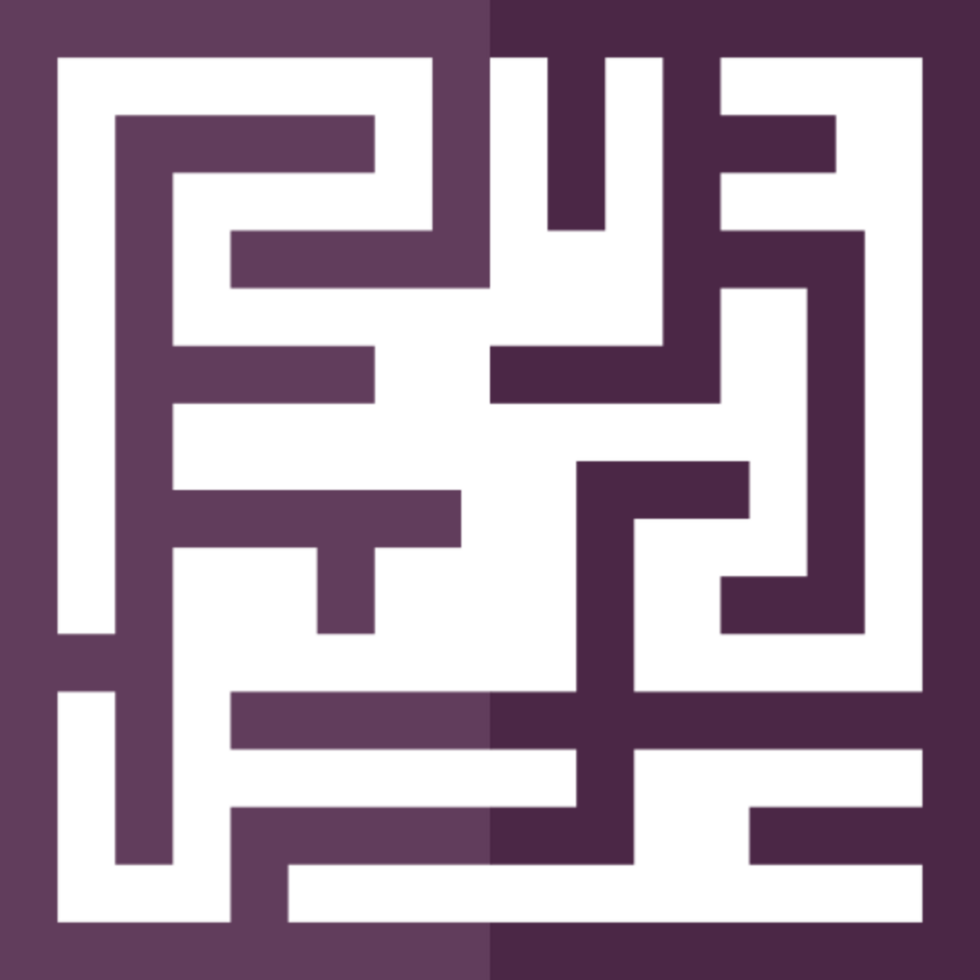 Labyrinthe illustration conception png