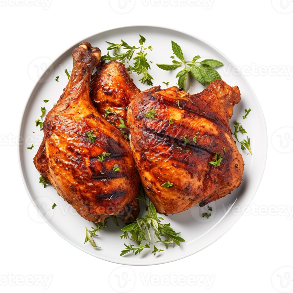 Tasty roast Delicious roasted Grilled Chicken, created with png