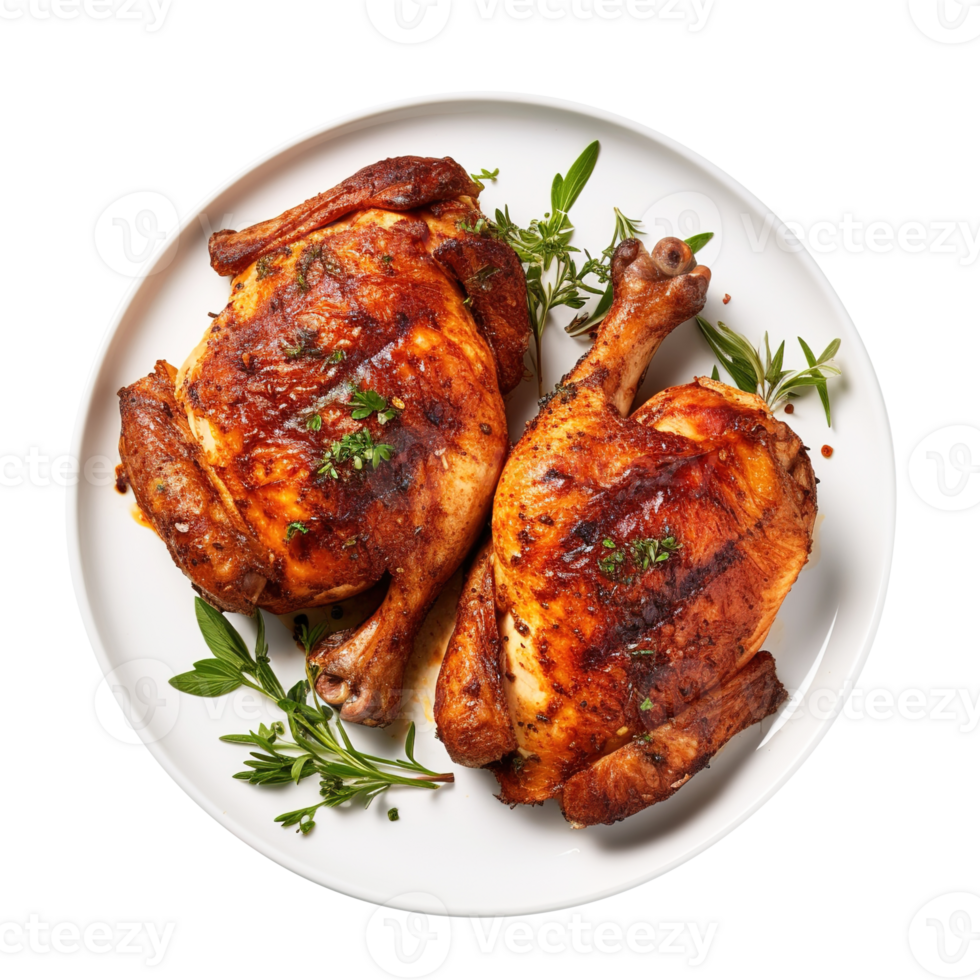 Tasty roast Delicious roasted Grilled Chicken, created with png
