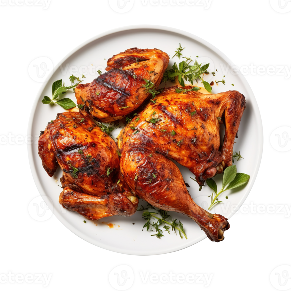 Tasty roast Delicious roasted Grilled Chicken, created with png