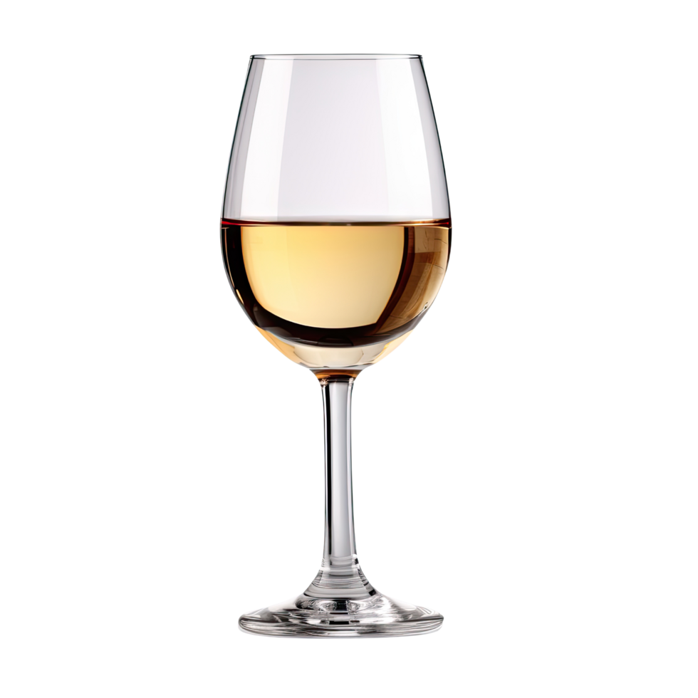 ai gegenereerd luxe wijn glas transparant achtergrond PNG