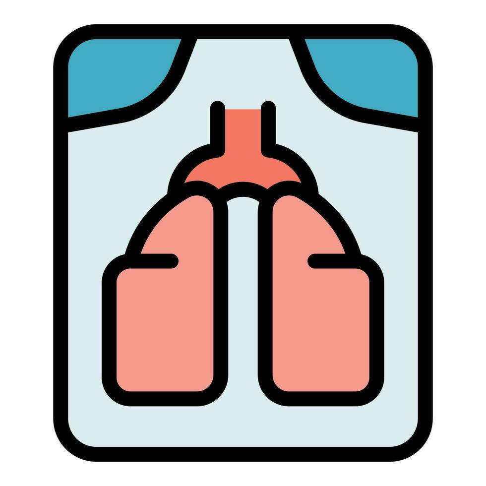 Care chest icon vector flat