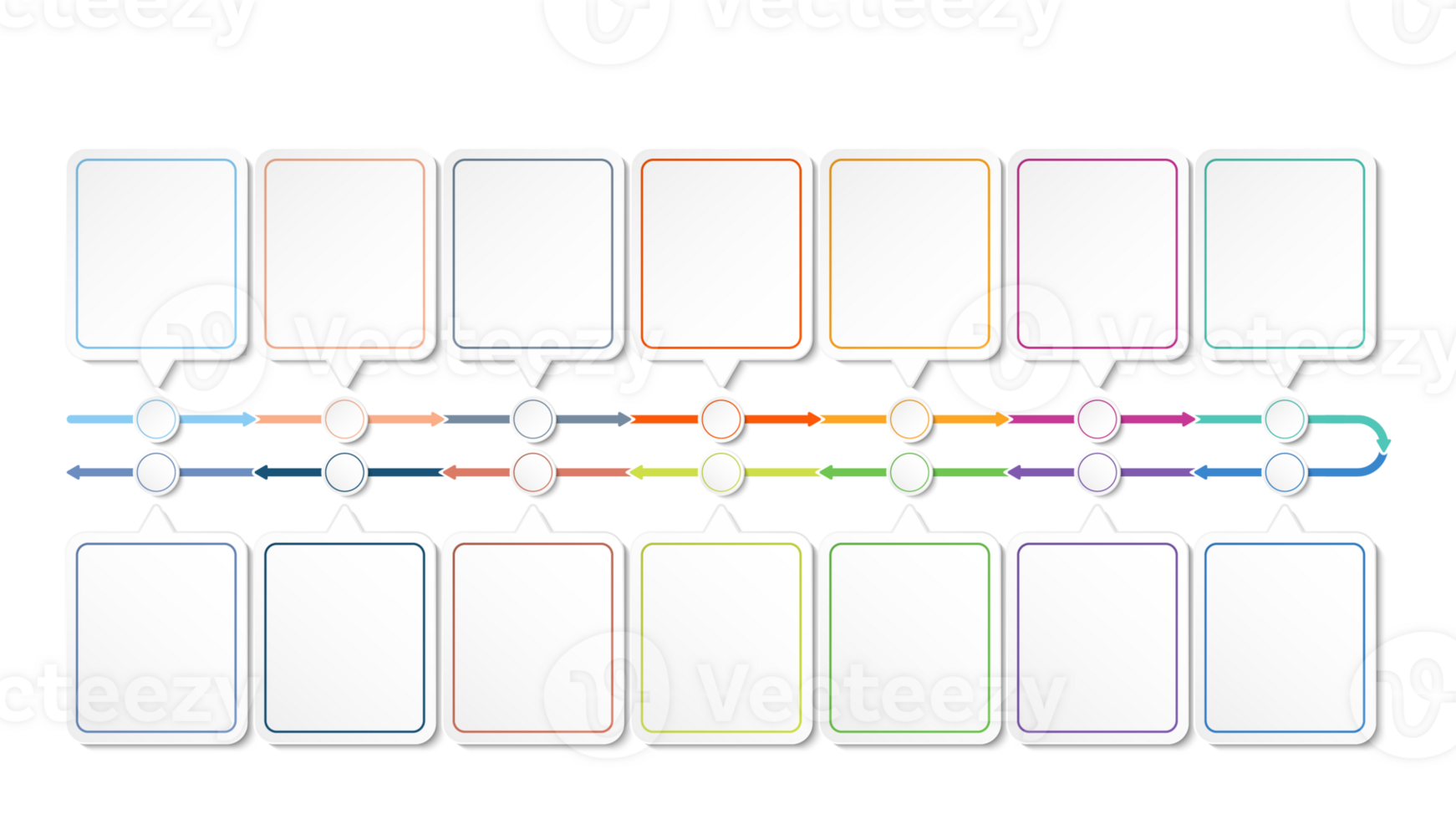 Infographic process design 14 options or steps. png