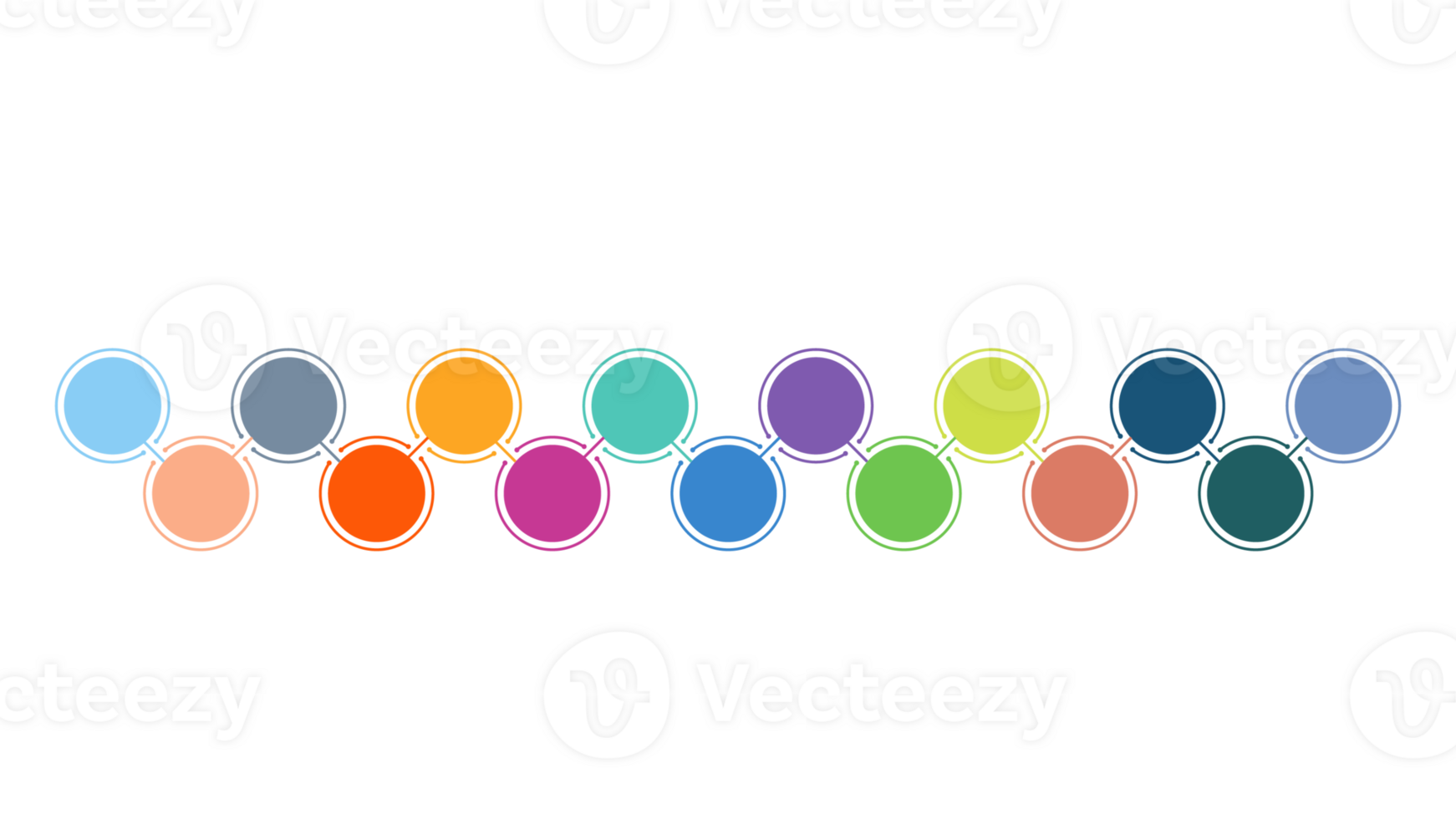 Infographic process design 15 options or steps. png