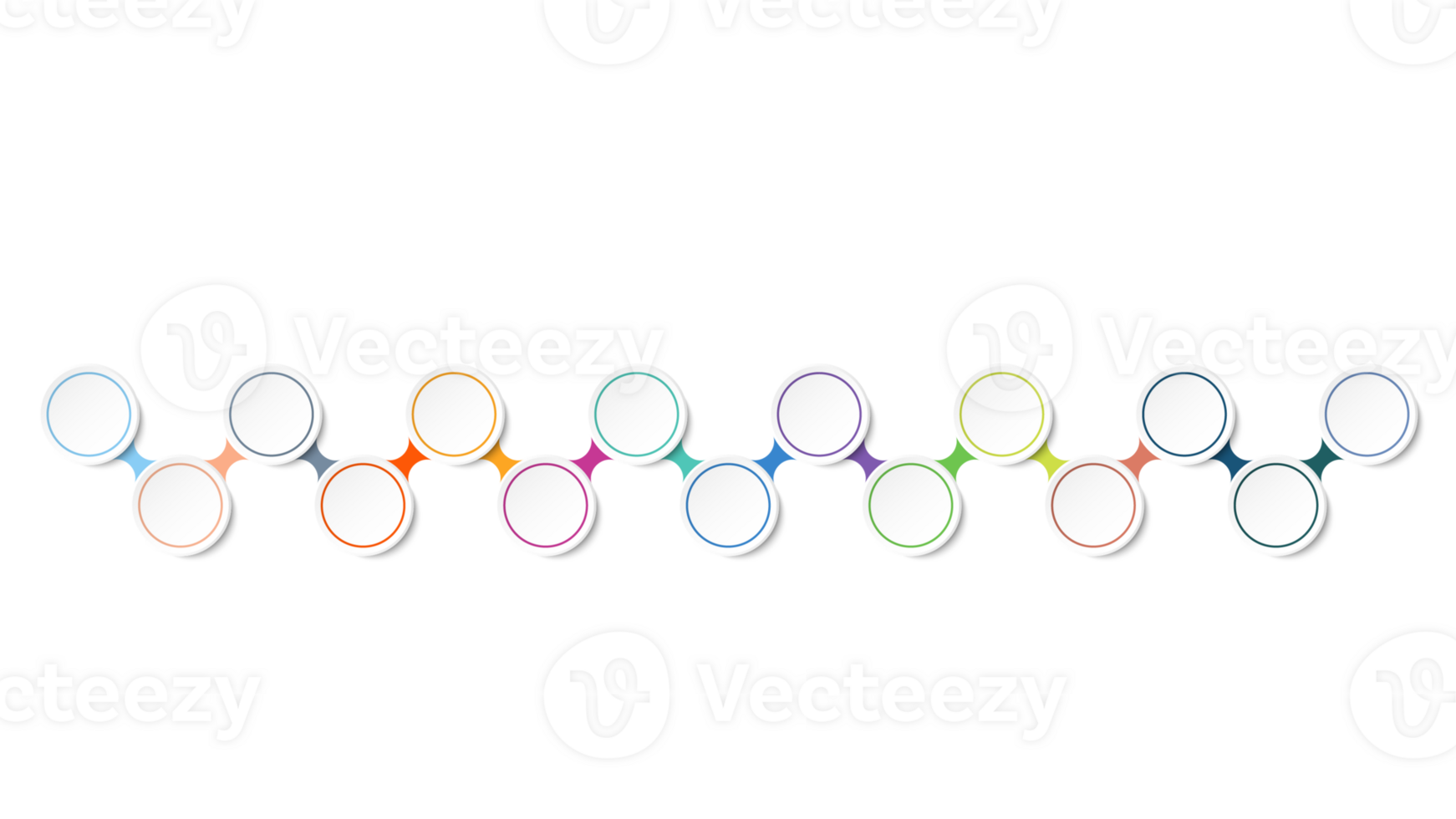 Infographic process design 15 options or steps. png