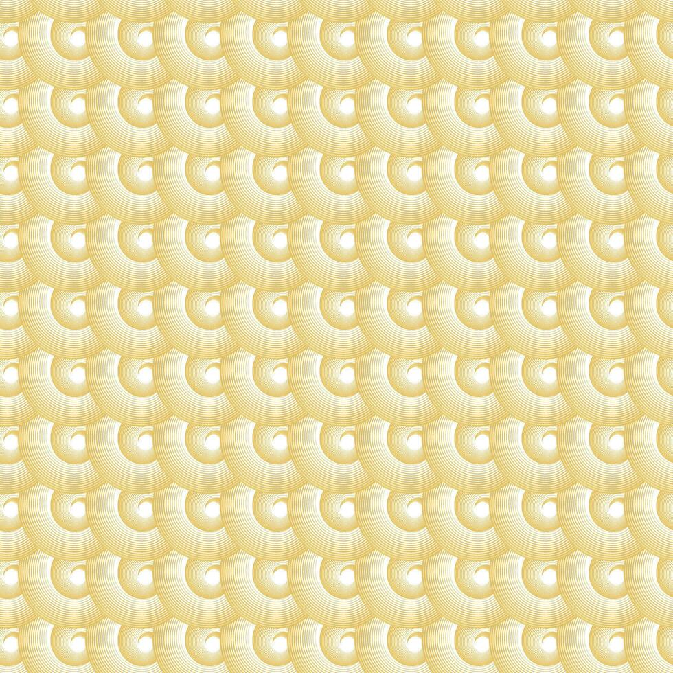 Seamless background with a filigree pattern that swirls in gold as the main element. vector