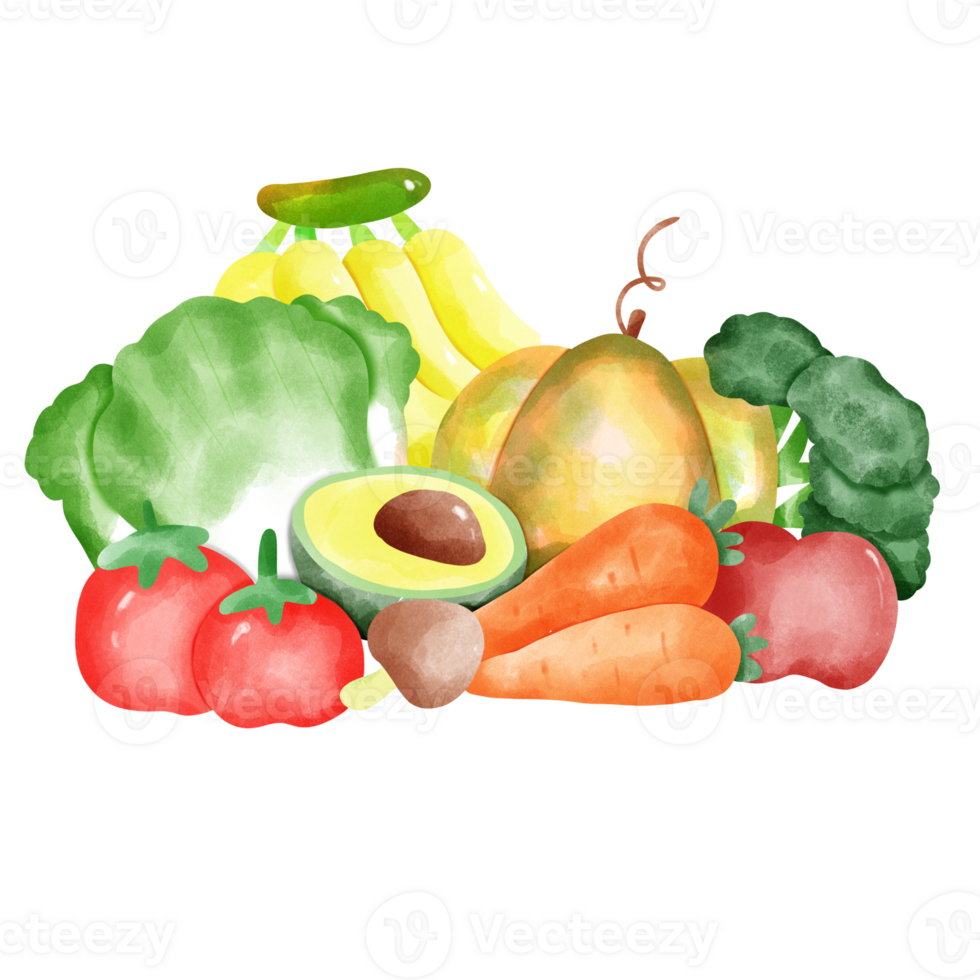 green veggies wellness png