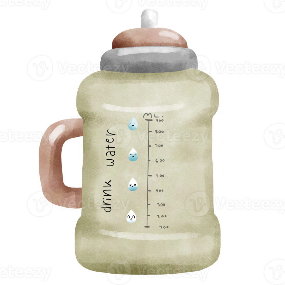 Water jug wellness png