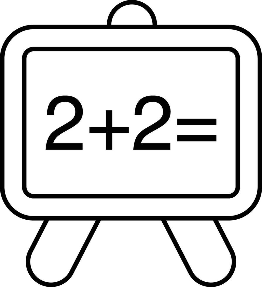 math line icons design style vector