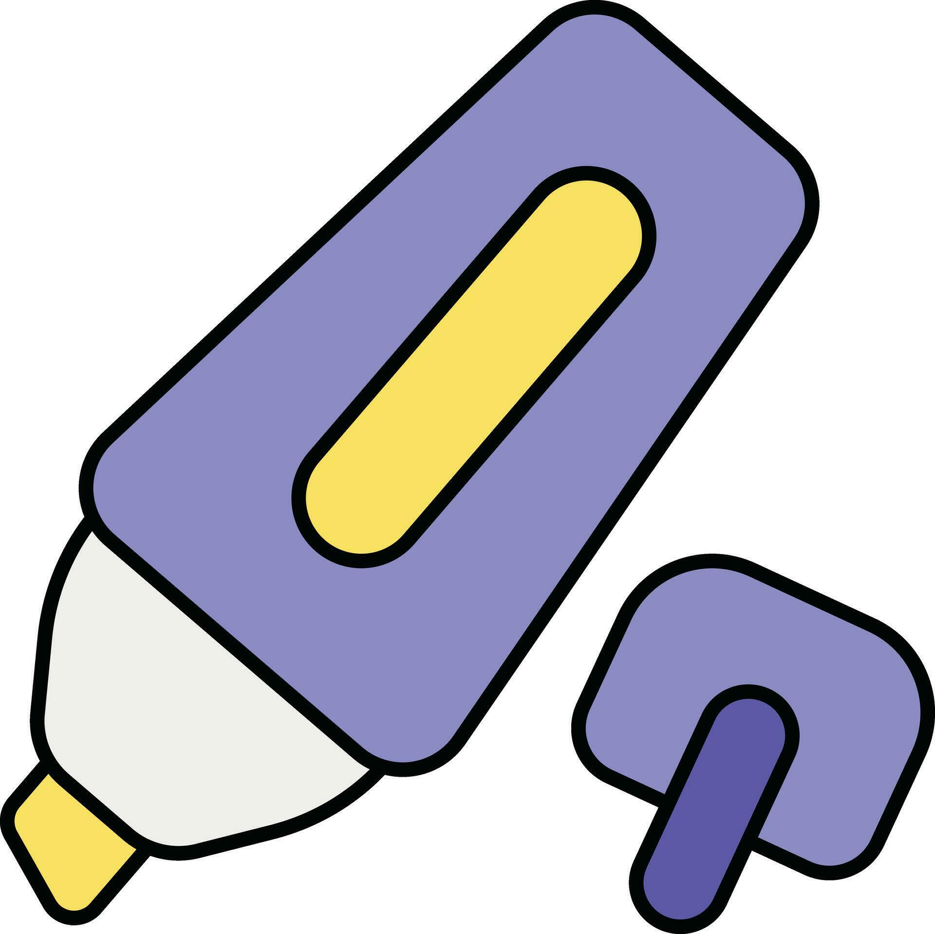 Highlighter color outline icons design style 27143455 Vector Art at Vecteezy