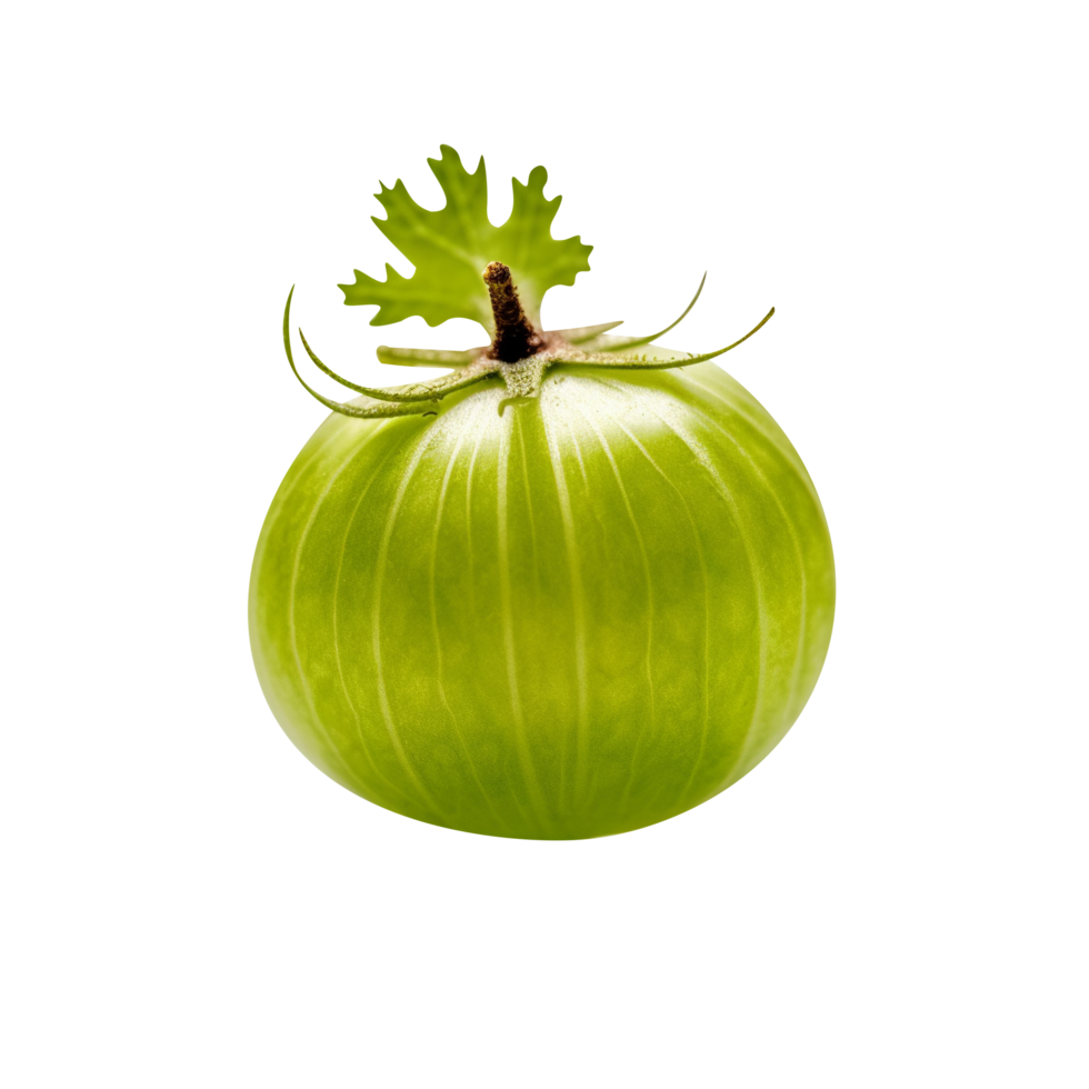 Fresh indian gooseberry isolated on transparent background png