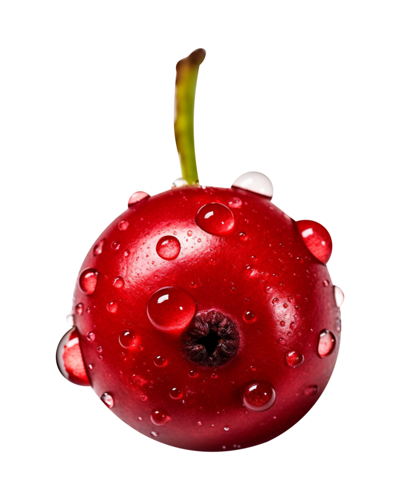 Fresh cranberry isolated on transparent background png