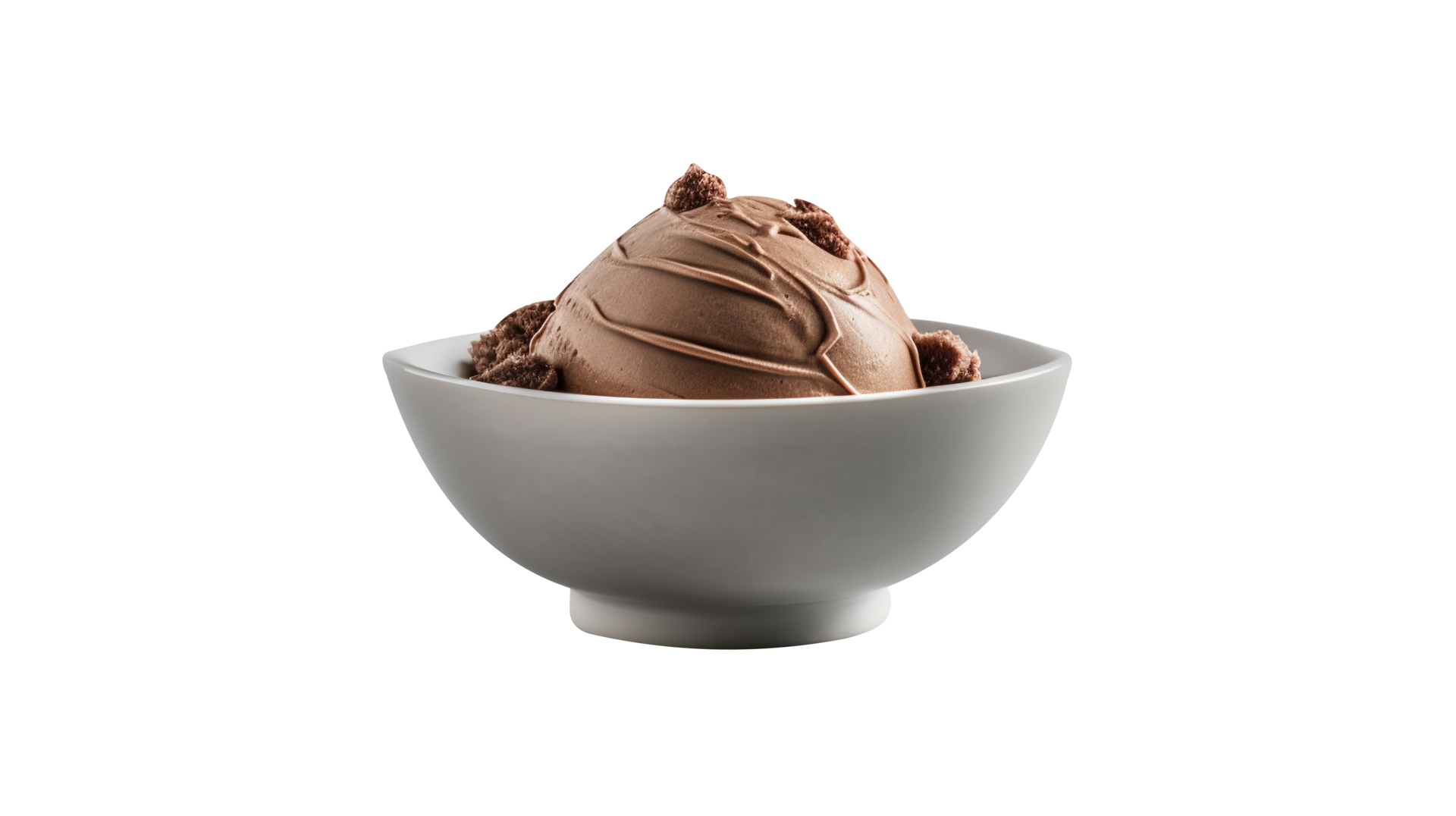 Tasty chocolate ice cream isolated on transparent background 27143797 PNG