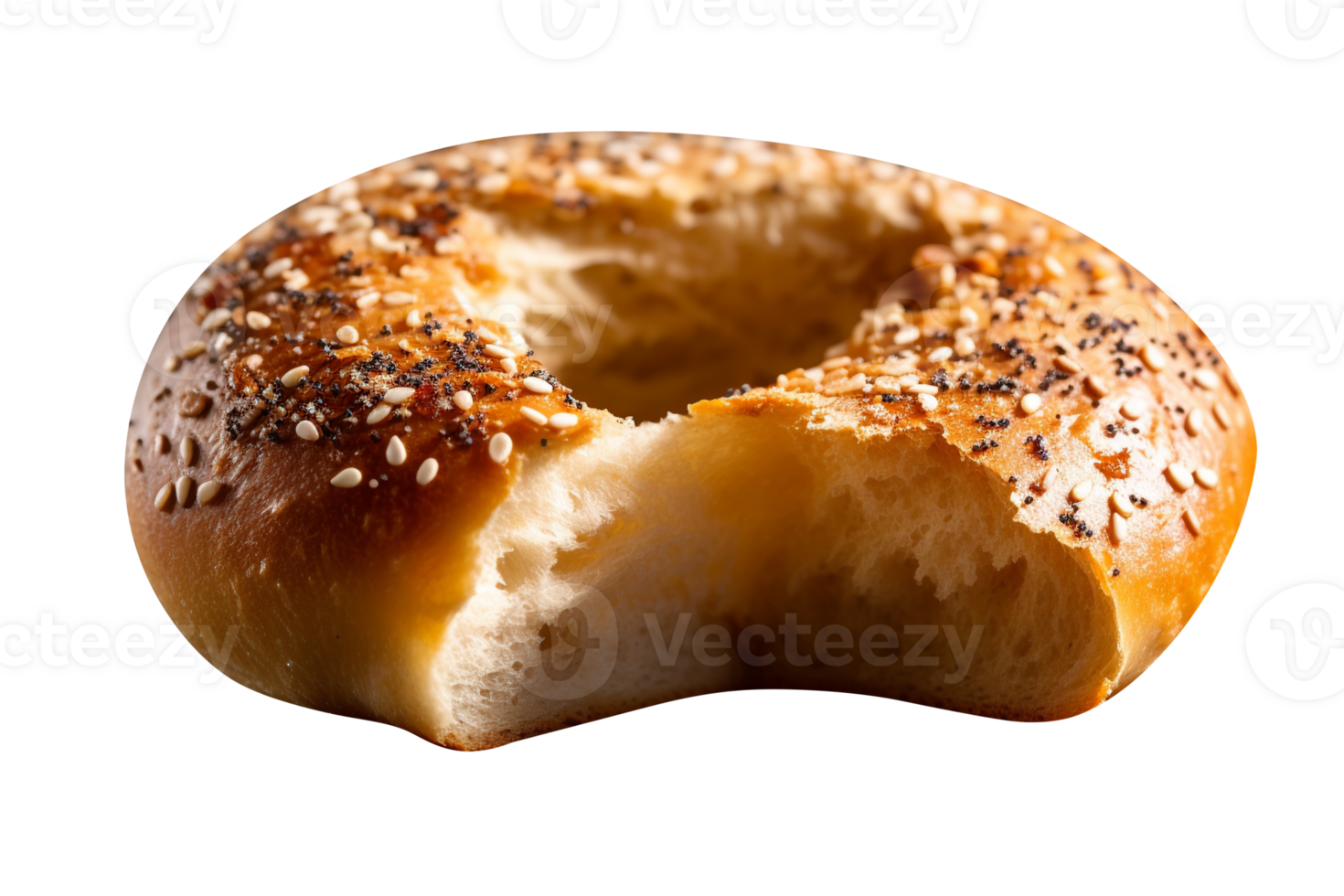 loaf of ring bread on transparent background png