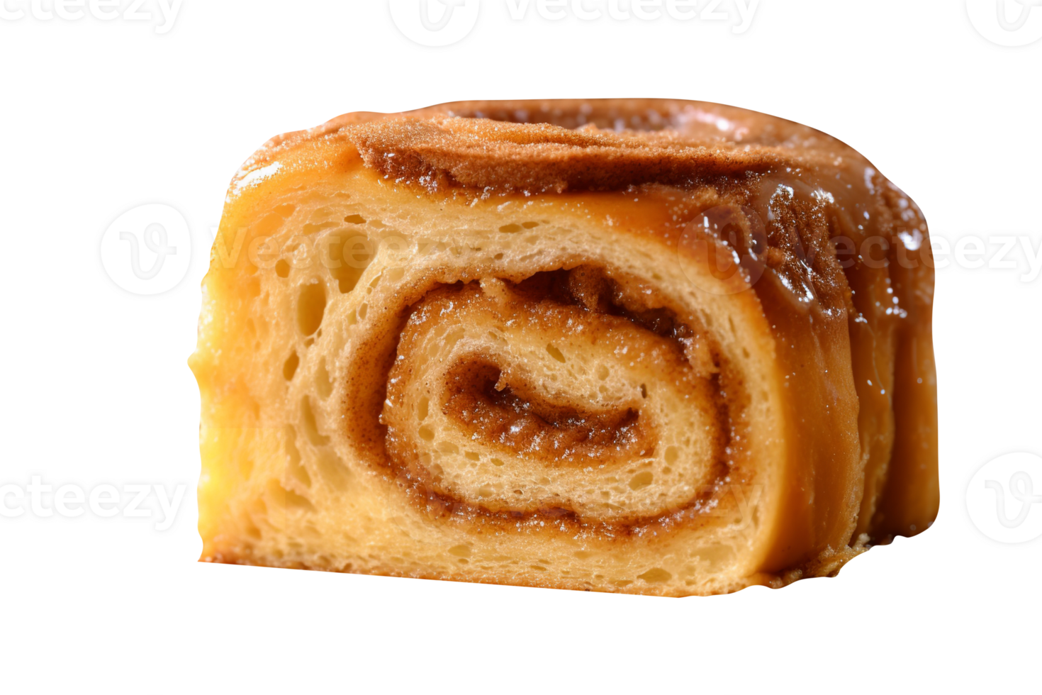 loaf of traditional bread on transparent background png