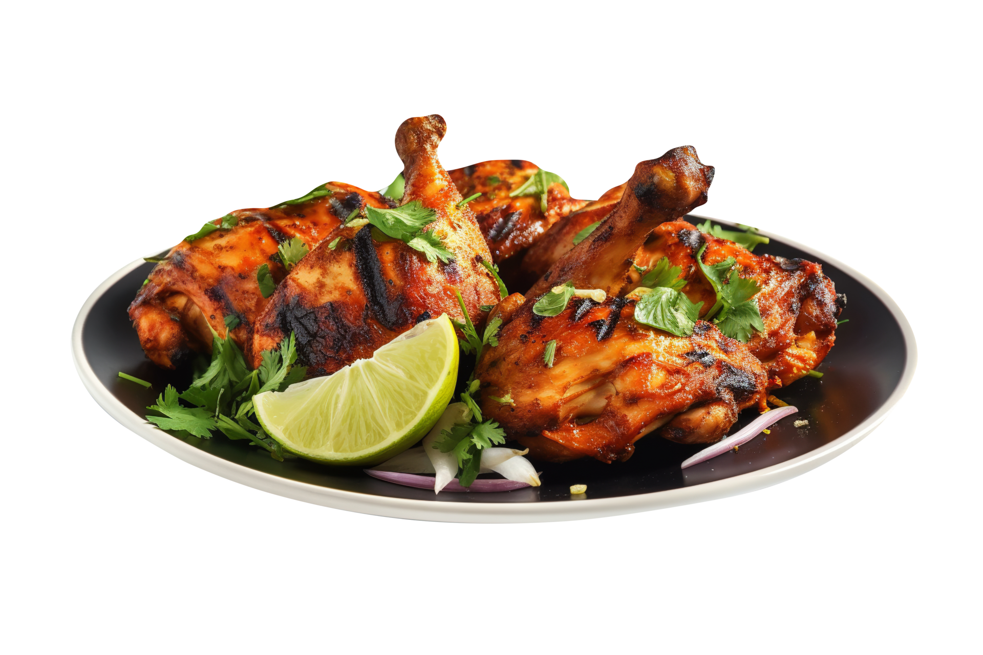 Tasty Chicken Tandoori Isolated On Png Background 27144459 PNG tasty-chicken-tandoori-isolated-on-png-background-27144459-png