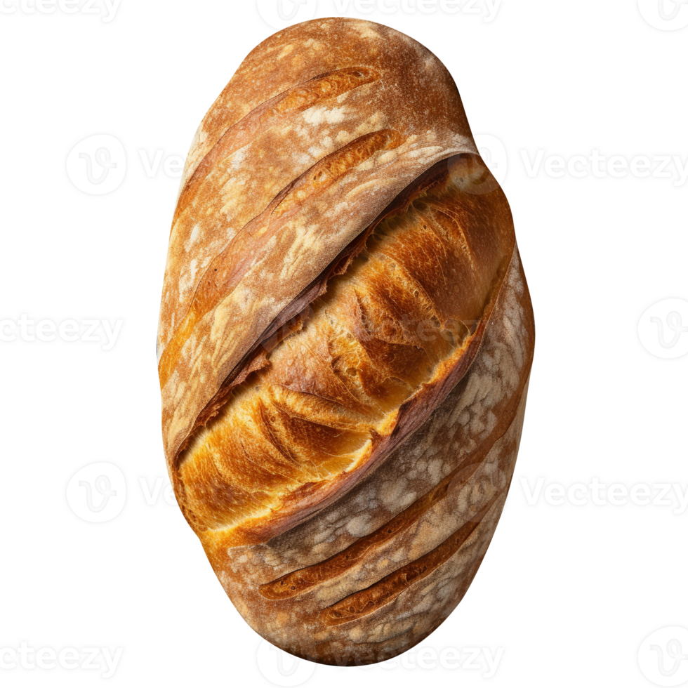 loaf of bread on transparent background png