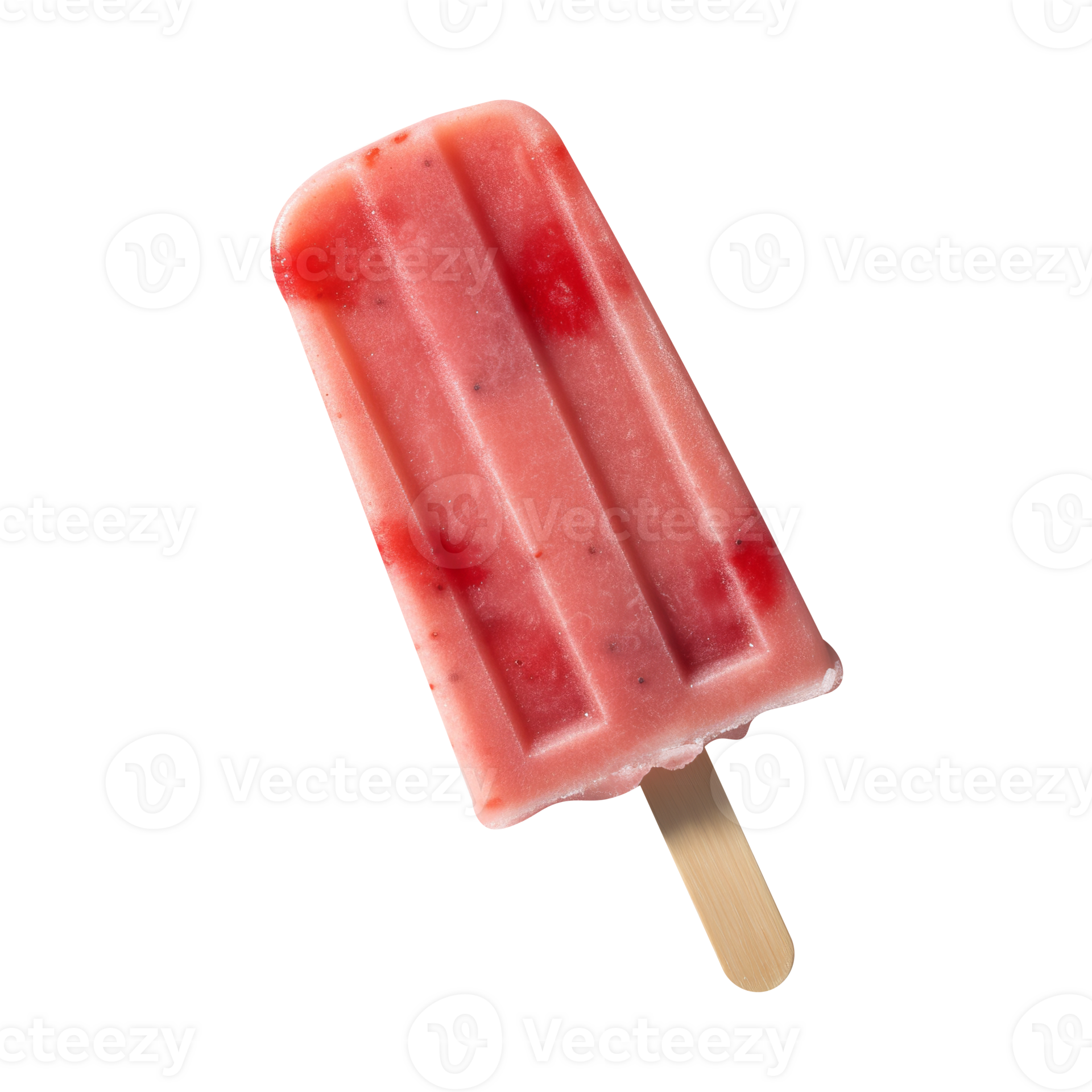 Tasty strawberry popsicle isolated on transparent background 27144777 PNG