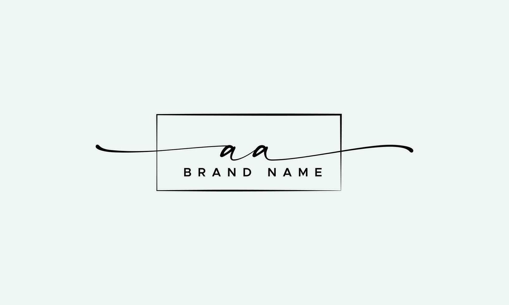 AA Logo Design Template Vector Graphic Branding Element. Free Vector