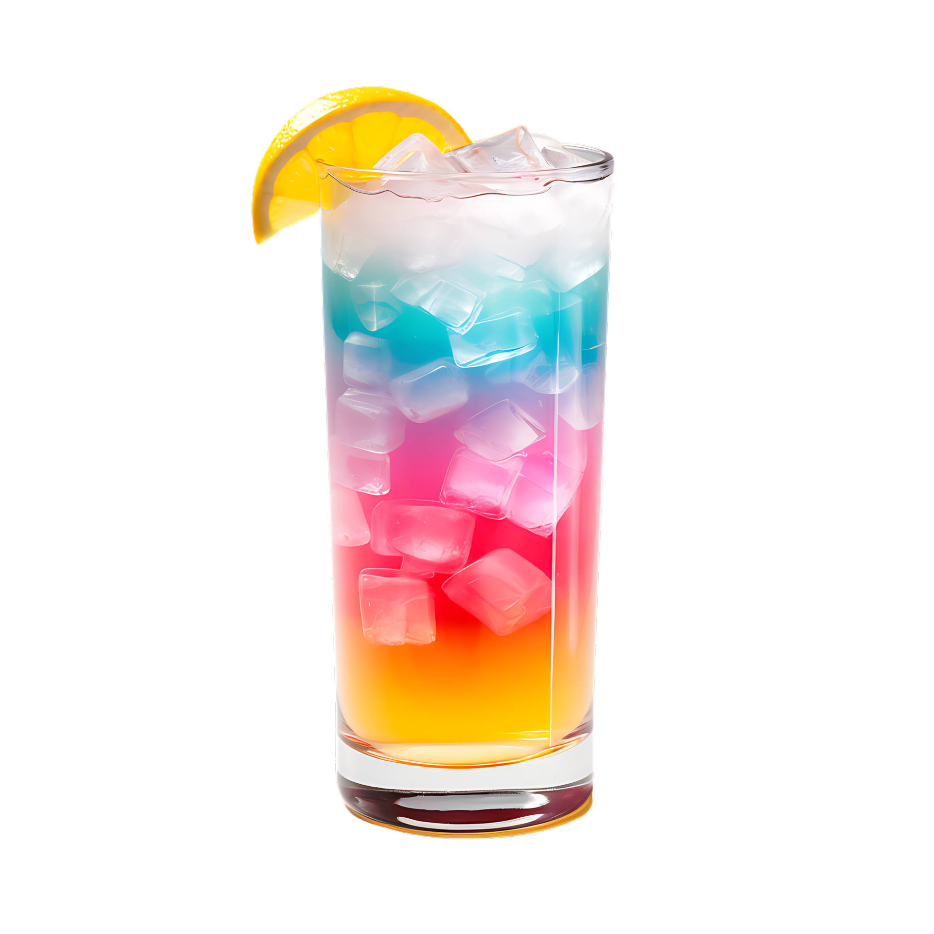 Rainbow Paradise Cocktail