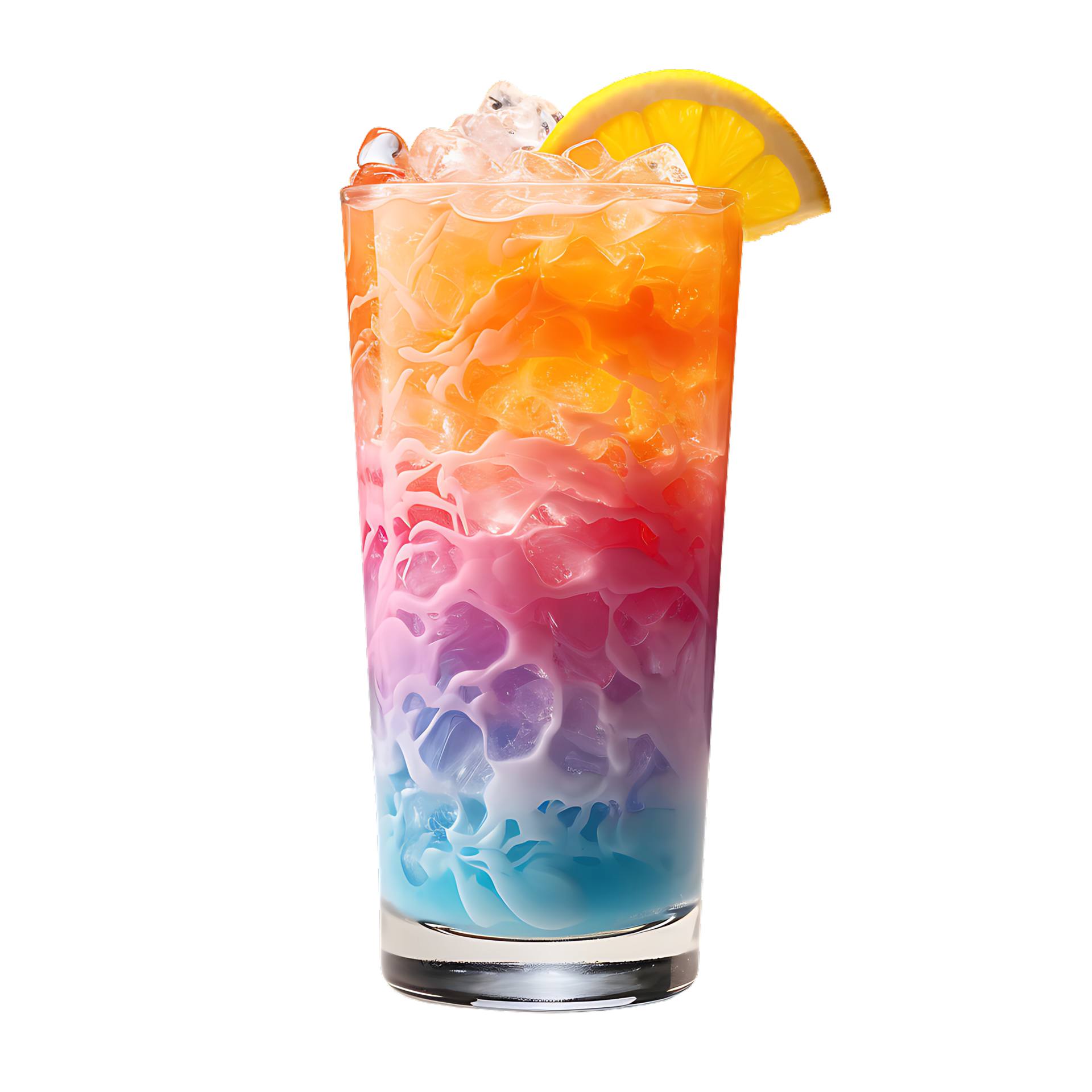 Rainbow Paradise Cocktail