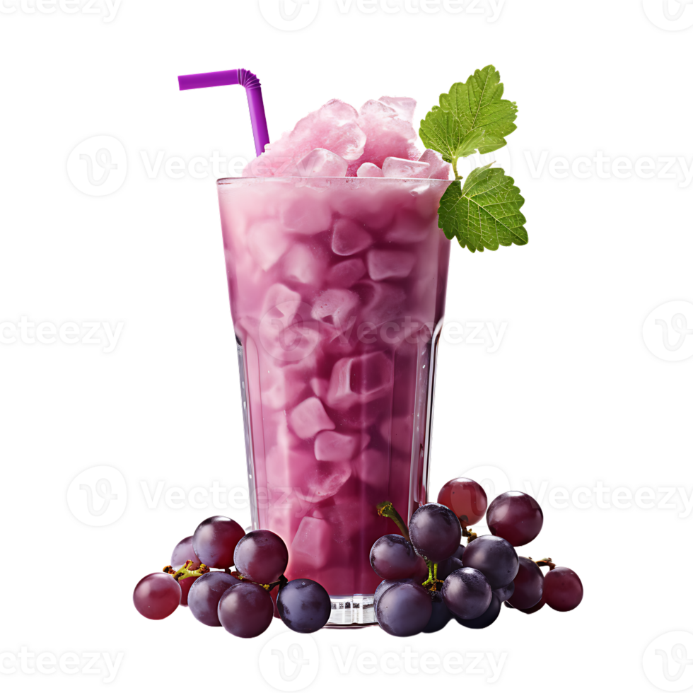 grapes juice drink. perfect for drink catalog. ai generated png