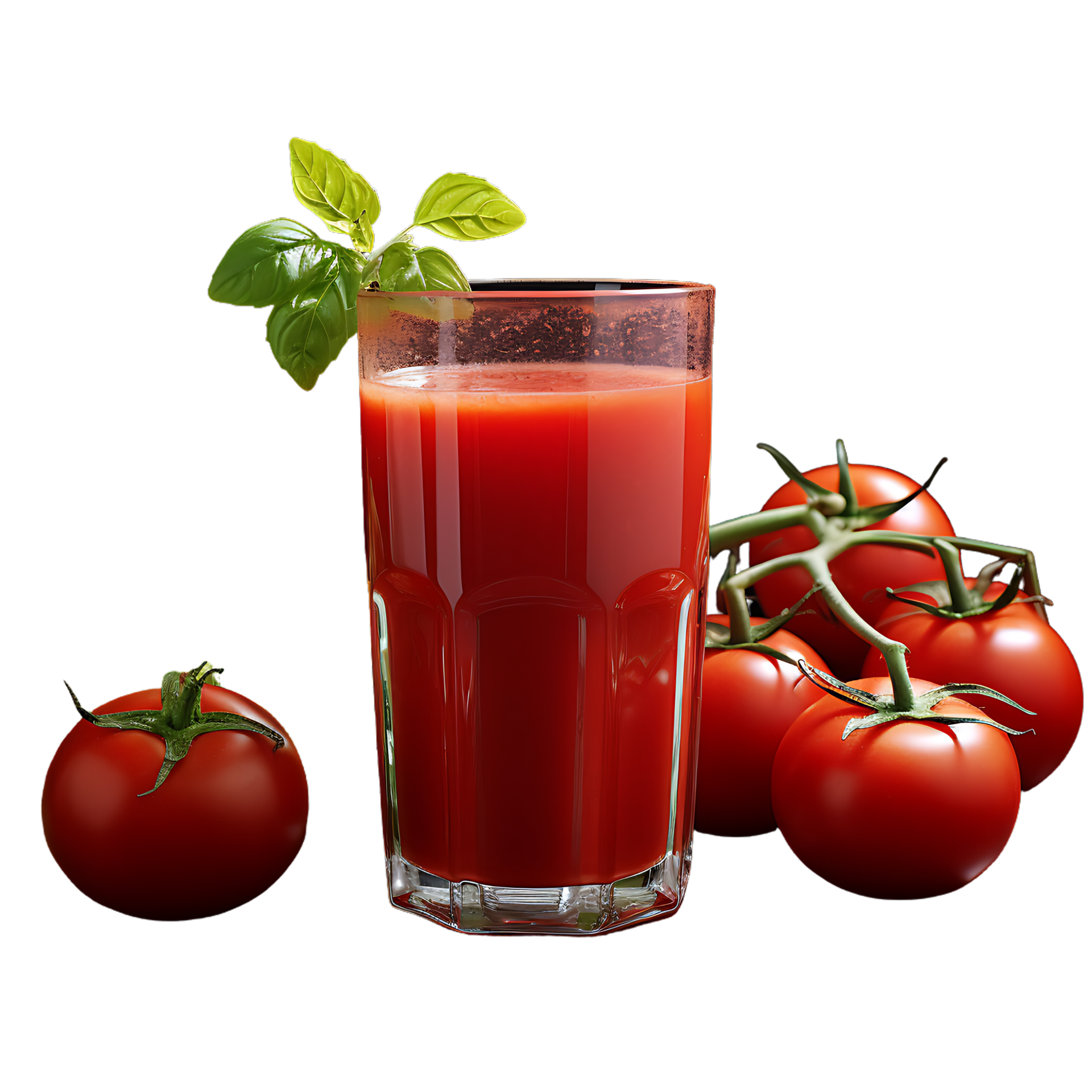 Healthy Tomato Juice. Perfect For Drink Catalog. ai generated 27145895 PNG
